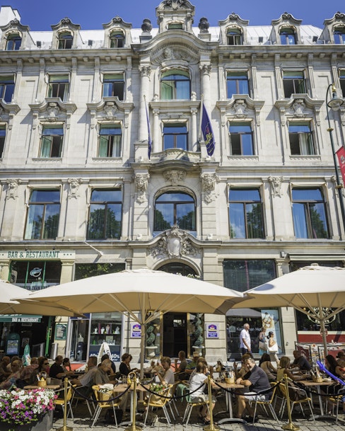 Oslo Cafe mit Außenbestuhlung