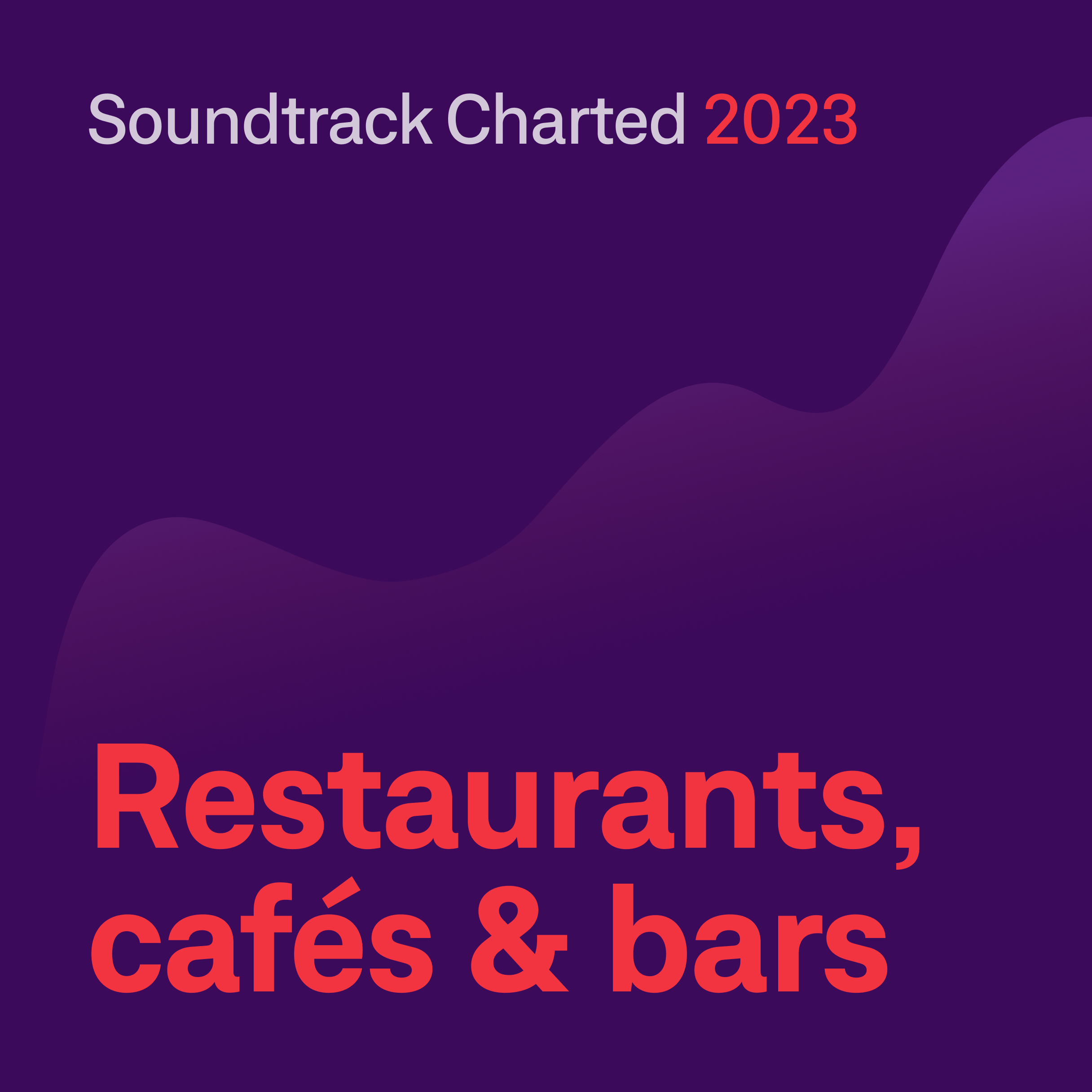 Soundtrack Charted 2023 - restaurants, cafes, bars